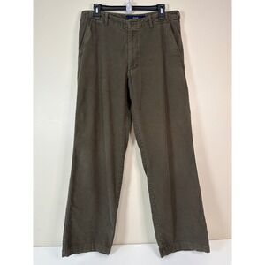 Gap Loose Fit Pants 32x30 Moleskin Chino Casual Wide Leg Retro Streetwear